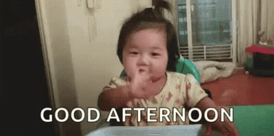 Baby Girl Eating Food Thumbs Up GIF