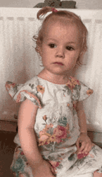 Baby Girl Eww Reaction GIF