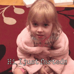 Baby Girl Fart Noises GIF