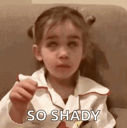 Baby Gril So Shady GIF