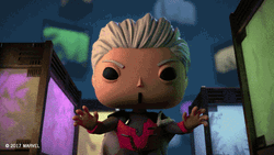 Baby Groot Funko Corners Rocket GIF