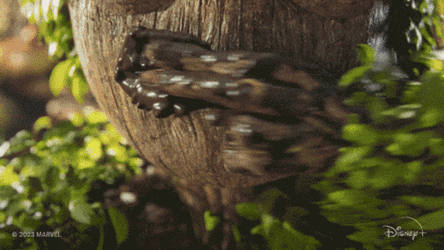 Baby Groot Wears A Dress GIF