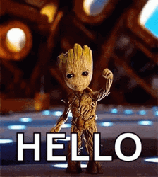 Baby Groot Whatcha Doin GIF