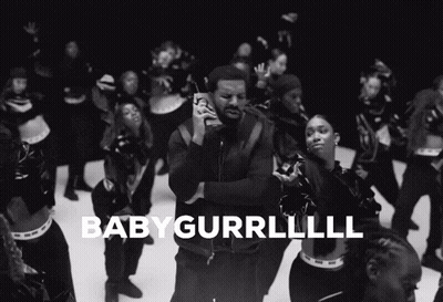 Baby Gurrlll Text GIF