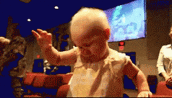 Baby Hands Up Pray GIF