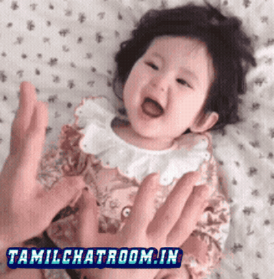 Baby Held By Person With Tamilchatroom.in GIF