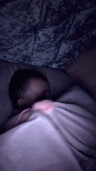 Baby In Blanket Sleeping