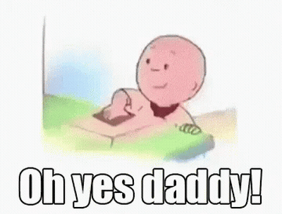 Baby In Box Saying Oh Yes Daddy GIF