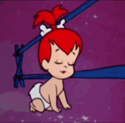 Baby In Diaper Crawling Goodnight GIF