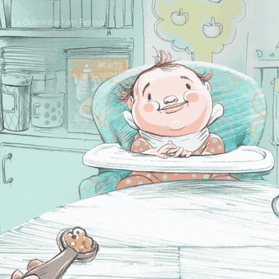 Baby In High Chair La Guarimba Film Festival GIF