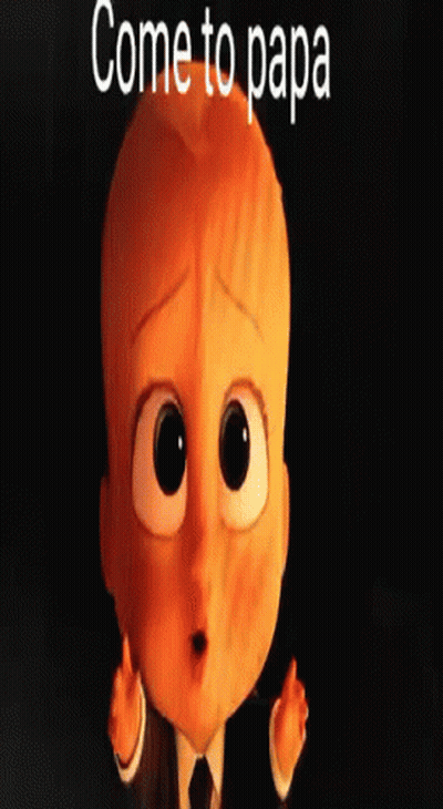 Baby In Suit And Tie Saying Come To Papa GIF