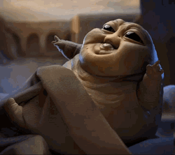 Baby Jabba The Hutt GIF