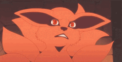 Baby Kurama Nine Tails Naruto GIF