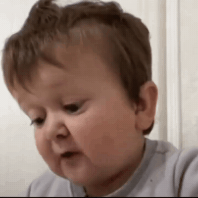 Baby Making Funny Face GIF