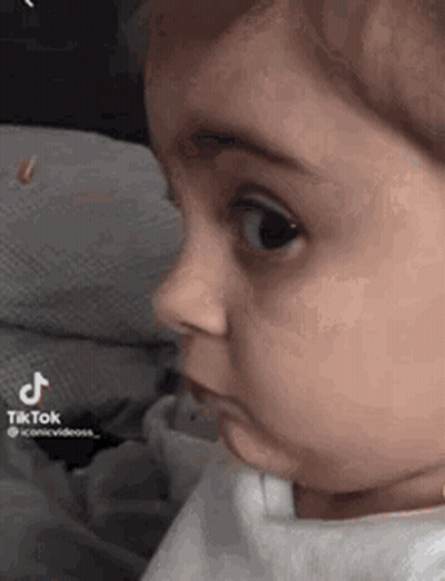 Baby Making Funny Face GIF
