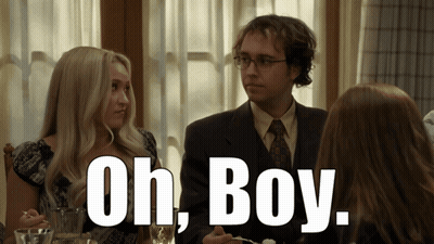 Baby Making Funny Face Says The Little Slugger Oh Boy GIF
