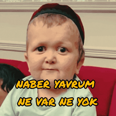Baby On Couch With Naber Yavrum Ne Var Ne Yok GIF