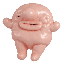 Baby Pink Alien Jellygummies Waving GIF