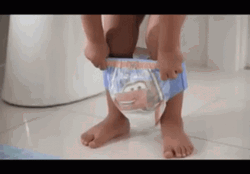 Baby Pull Ups Diaper GIF