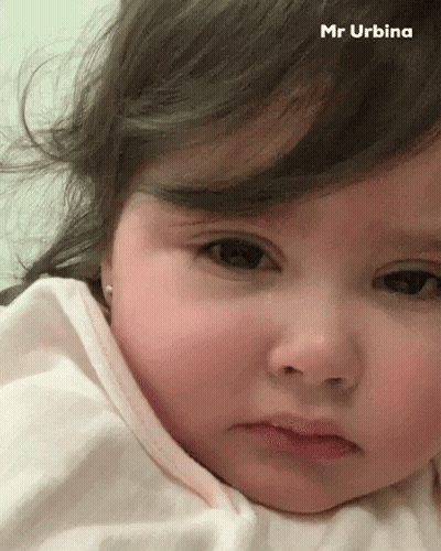 Baby's Face With Mr Urbina Name GIF