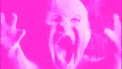 Baby Screaming On Pink Background GIF