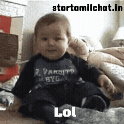 Baby Sitting In Varsity Shirt GIF