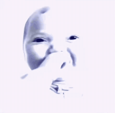 Baby Smiling Covering Mouth GIF