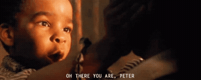 Baby Talking On Phone Saying Oh There You Are Peter GIF