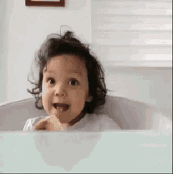 Baby Thumbs Up Big Smile GIF