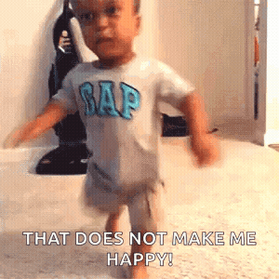 Baby Walking In Gap Shirt GIF