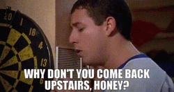Baby Why Don't You Come Back Upstairs GIF