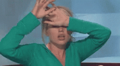 Baby With Messy Hairdo Making Face GIF