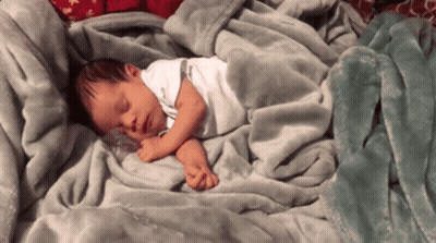 Baby With Pacifier Holding Diaper Mabruk Great Grandma Frieda GIF
