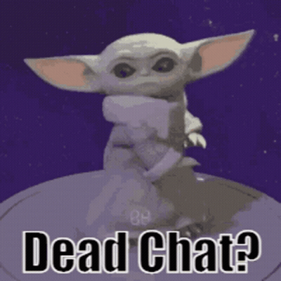 Baby Yoda Dead Chat GIF
