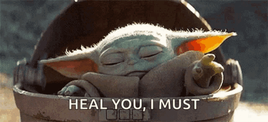 Baby Yoda Grogu GIF