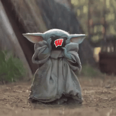 Baby Yoda Holding Coffee GIF