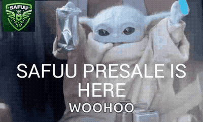 Baby Yoda Holding Food Safuu Presale GIF
