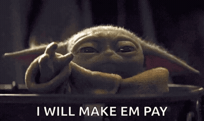 Baby Yoda In Cage I Will Make Em Pay GIF