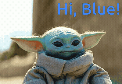 Baby Yoda Saying Hi GIF