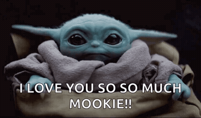 Baby Yoda Saying I Love You GIF