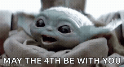 Baby Yoda Saying May the 4th