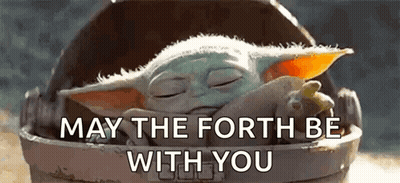 Baby Yoda Sleeping In Bucket May The Fourth Be With You GIF