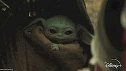 Baby Yoda Suspicious