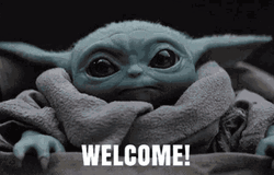 Baby Yoda Welcome