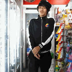 Babytron Vibing In The Convenience Store GIF