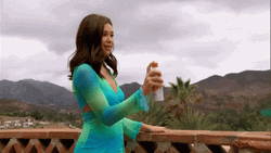 Bachelorette Gabby Spraying Perfume GIF