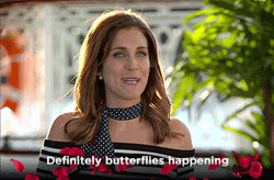 Bachelorette Georgia Butterflies Talk  GIF