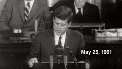 Back And To The Left JFK 1961 Speech GIF