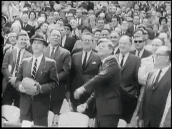 Back And To The Left JFK Baseball Game GIF