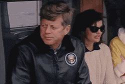 Back And To The Left JFK Jackie Onassis GIF